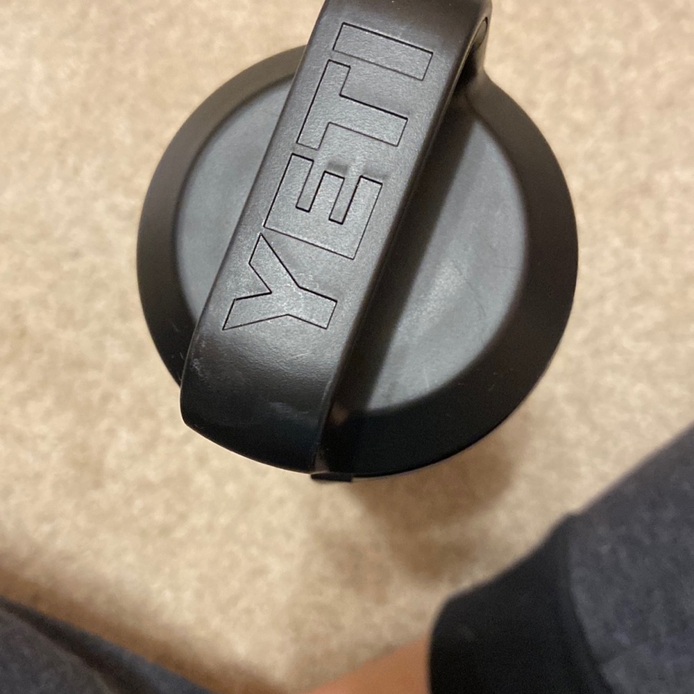 YETI rambler 18oz bottle in prickly pear